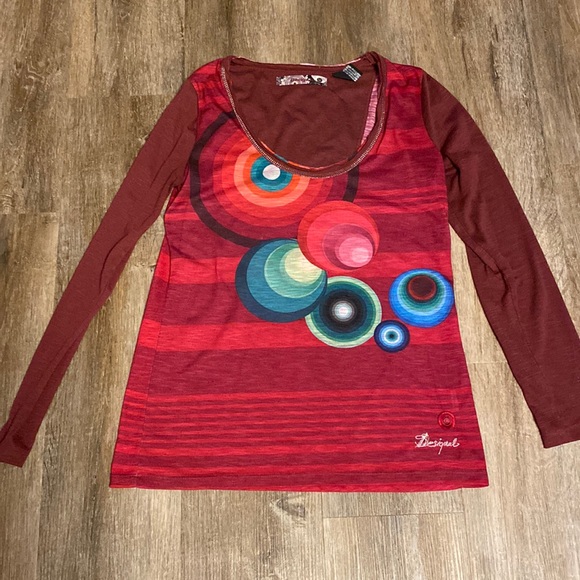 Desigual long sleeved top - Picture 1 of 4